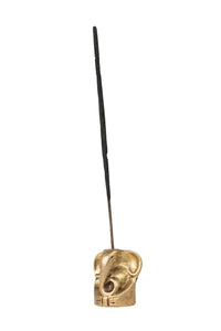 Brass Elephant Incense Holder