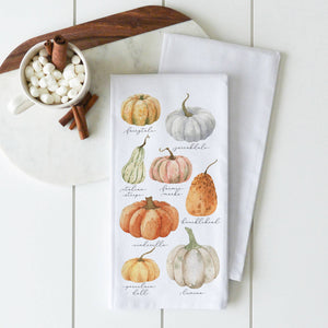 Tea Towel Pumpkin Type