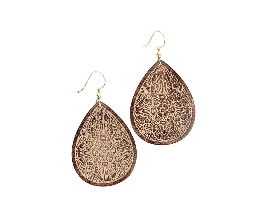 Regal Teardrop Earrings