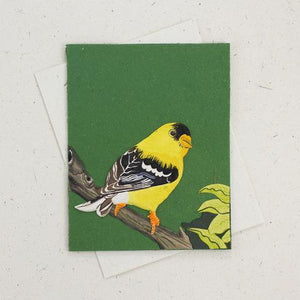 Greeting Card - Pooh Paper Birds Embossed