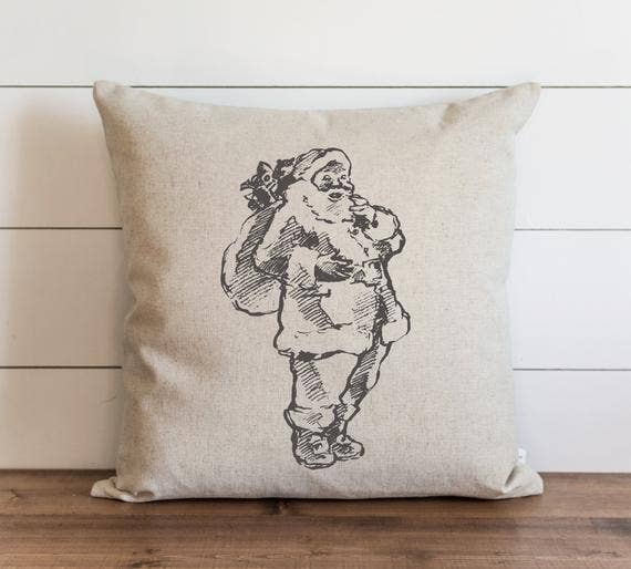 Santa Style 4  Pillow Cover