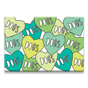 DNR Dog Love - fridge magnet