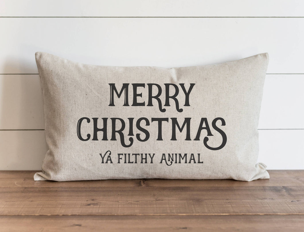 Filthy Animal Pillow Cover