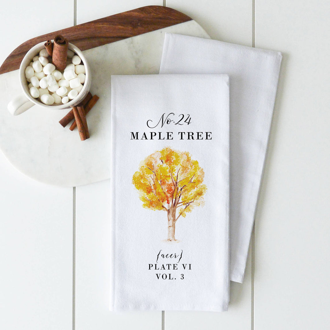 Tea Towel Maple Tree