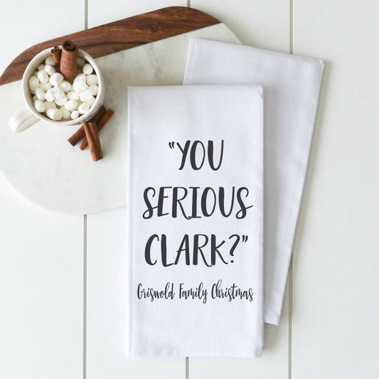 You Serious Clark Tea Towel