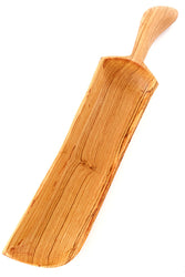Wild Olive Wood Knob Handle Cracker Tray