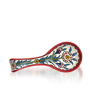 Red West Bank Spoon Rest