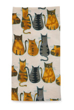Load image into Gallery viewer, Cats About It Tea Towel
