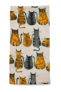 Cats About It Tea Towel