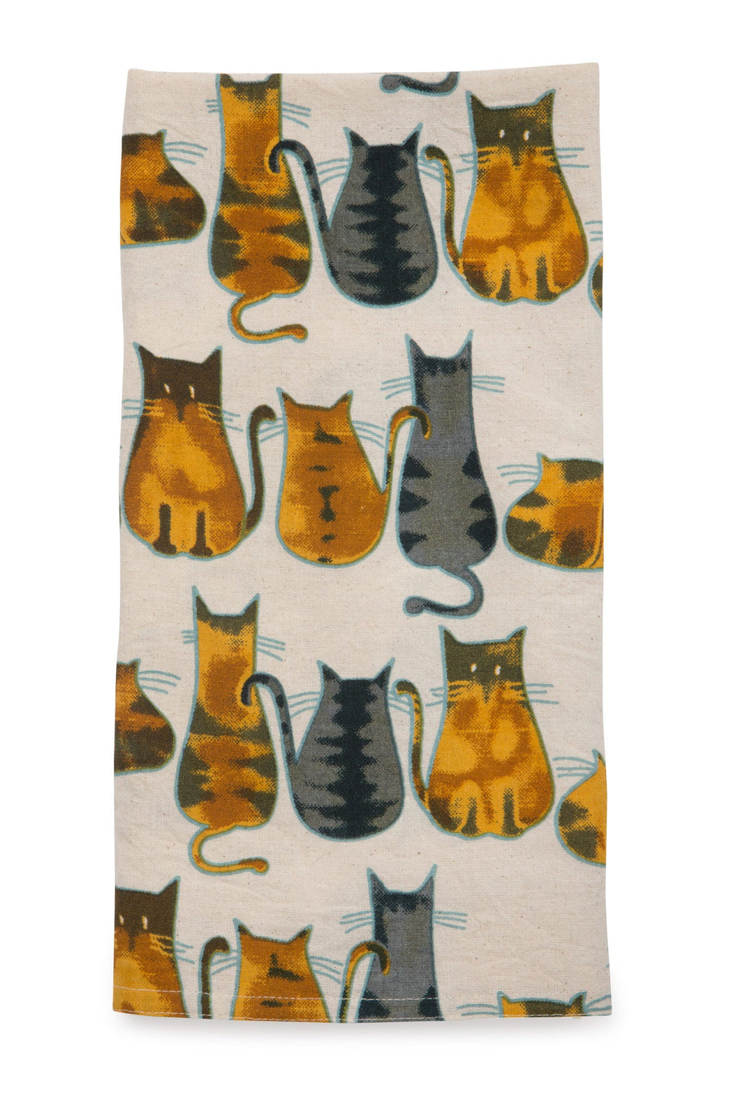 Cats About It Tea Towel