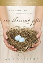 ZDNO One Thousand Gifts 10th Anniversary Edition: A Dare to Live Fully Right Where You Are 822
