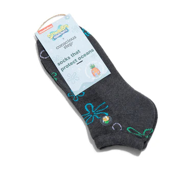SpongeBob Ankle Socks that Protect Oceans