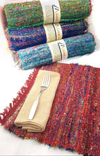 Load image into Gallery viewer, Table Placemats - Recycled Silk
