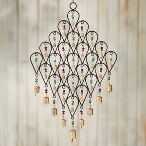 Beaded Lattice Wind Chime