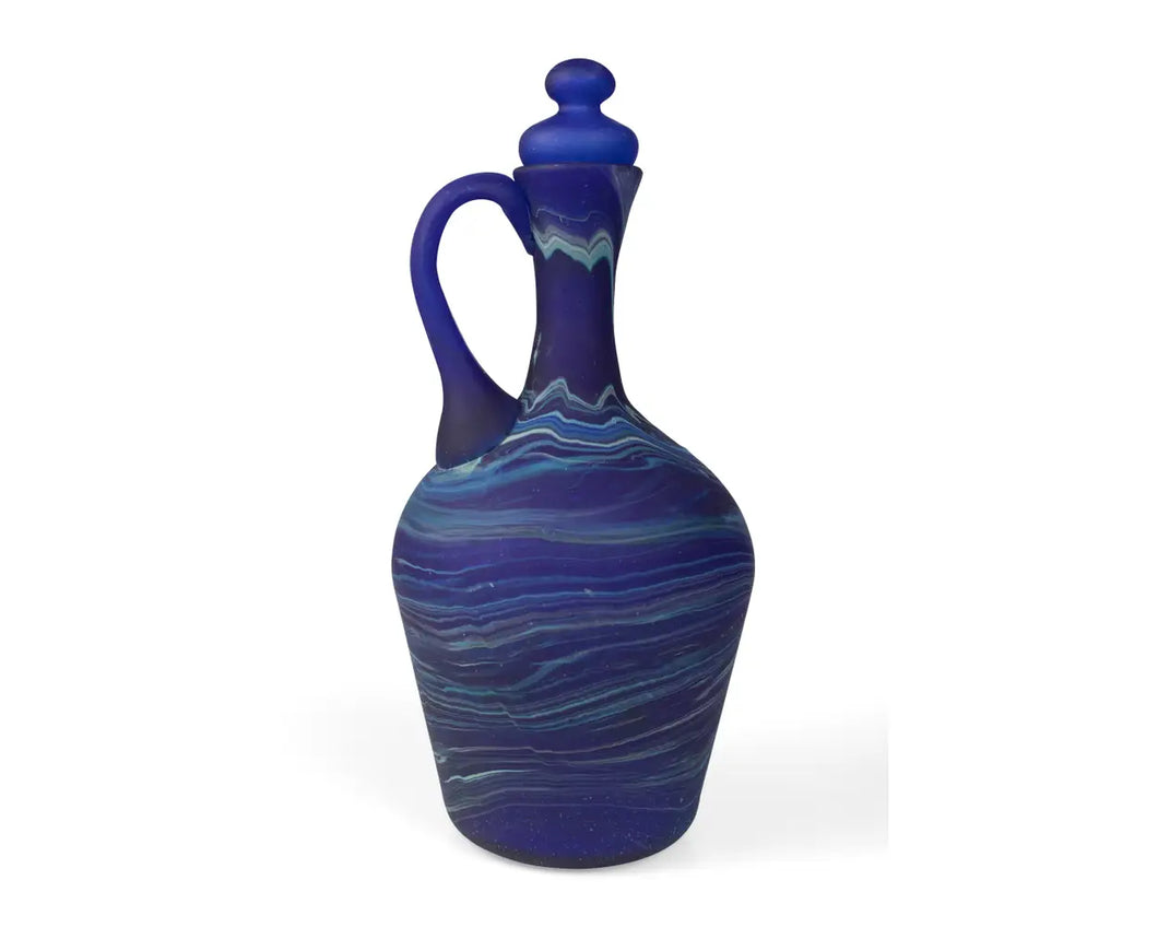 Phoenician Blue Decanter