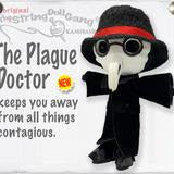 The Plague Doctor String Doll Keychain