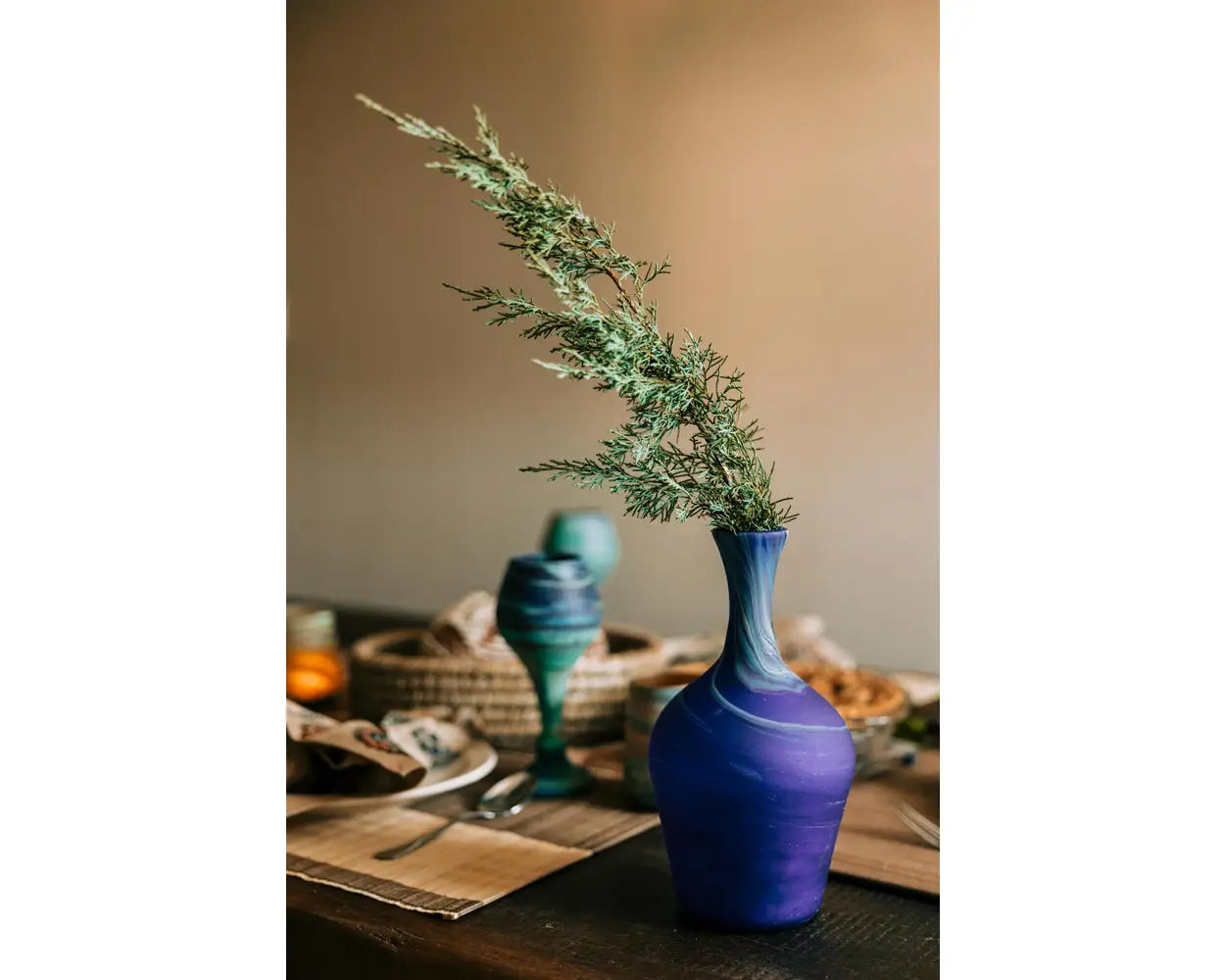Phoenician Blue Decanter