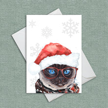 Load image into Gallery viewer, Cute Cat Christmas Cards
