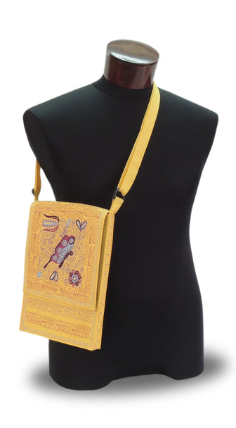 Embroidered Laptop Purse Tote