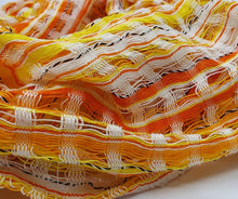 Load image into Gallery viewer, ZDNO Scarf Yellow/Orange Infinity
