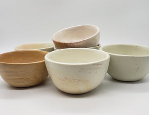 Natural Soapstone Round Bowl