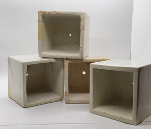 Natural Soapstone Square Planter