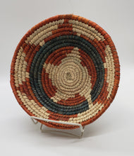 Load image into Gallery viewer, Raramuri Bowl 8&quot; Palm and Yucca Leaves Woven Mexican Traditional Tribal
