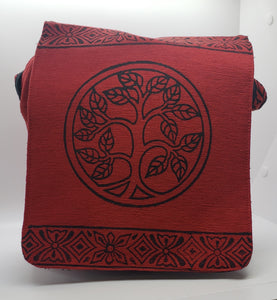 Heavy Cotton Block Print Bag