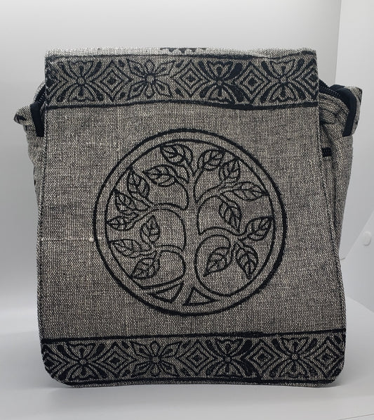 Heavy Cotton Block Print Bag