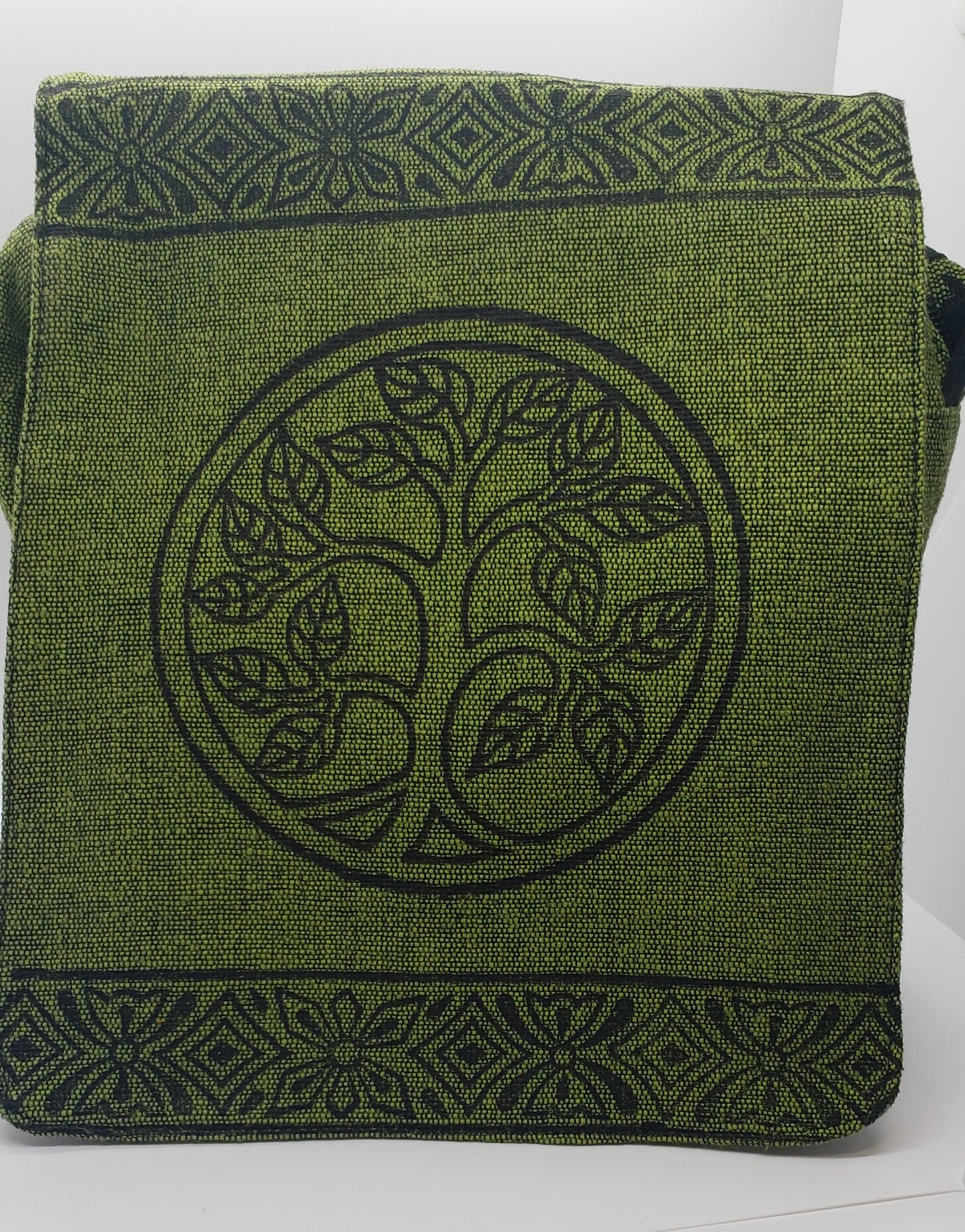 Heavy Cotton Block Print Bag