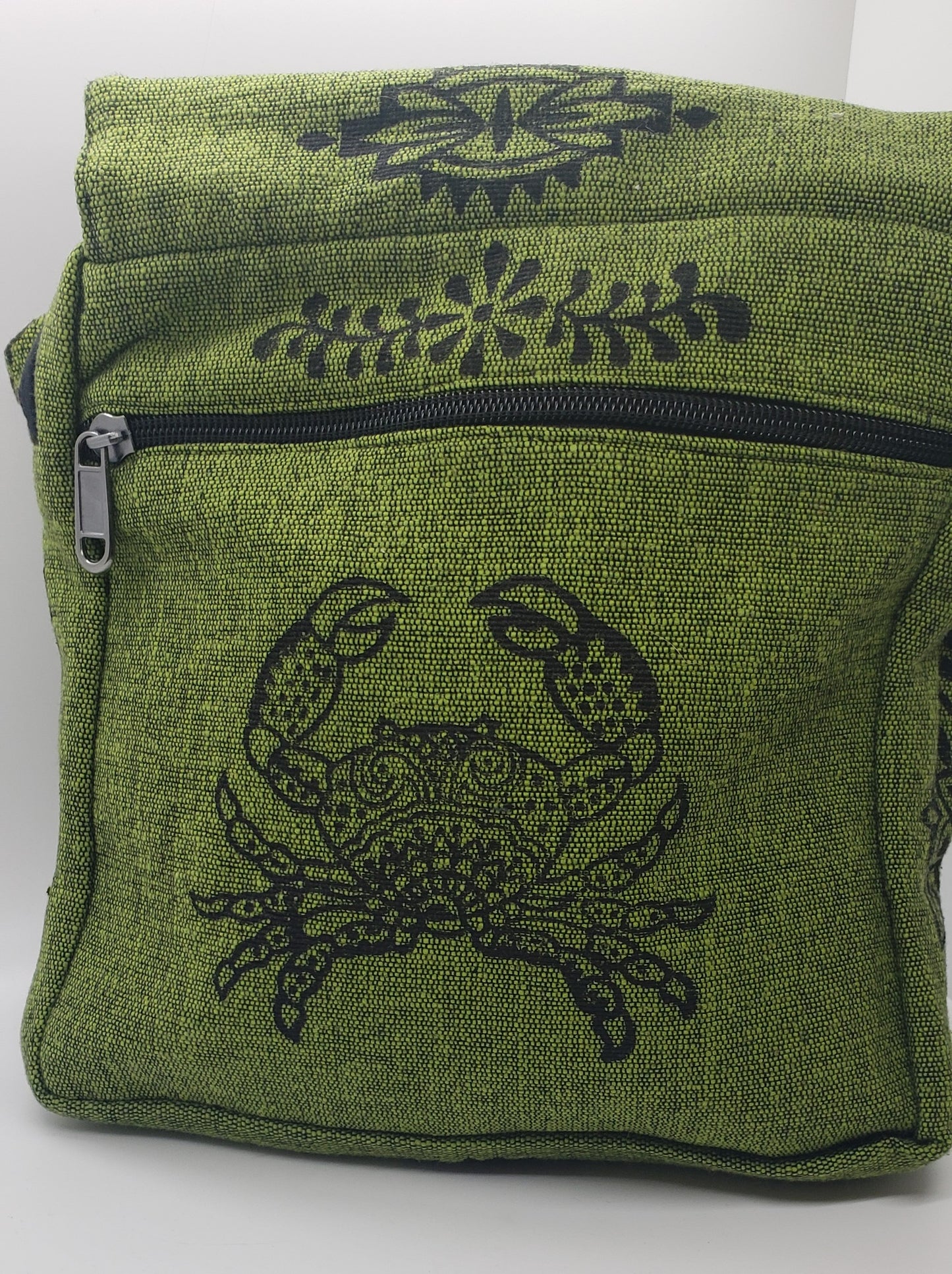 Heavy Cotton Block Print Bag
