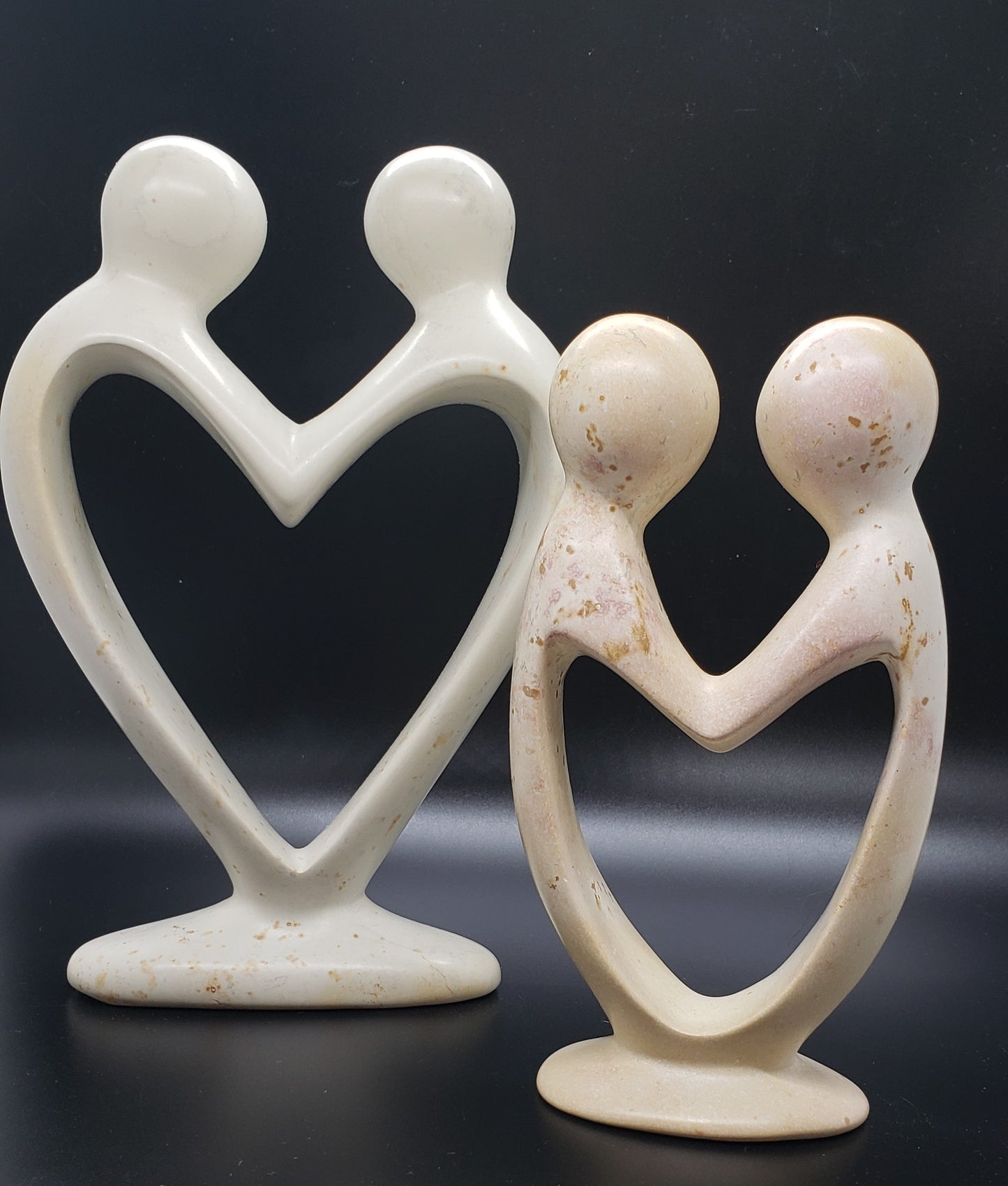 Lover's Heart Soapstone Sculpture