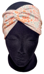 Pastel cheetah print Headband