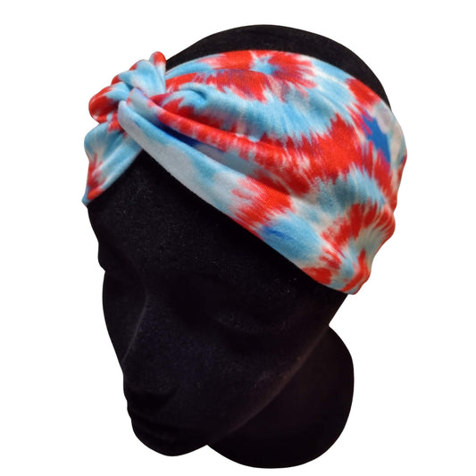 Red, White, and Blue Swirl Headband