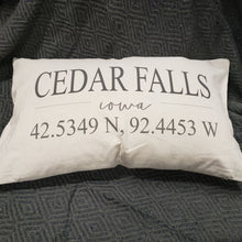 Load image into Gallery viewer, Cedar Falls &amp; Waterloo Pillow Cover
