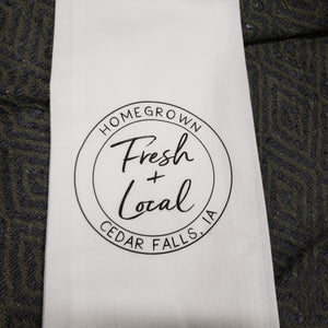 Tea Towel Homegrown Cedar Falls