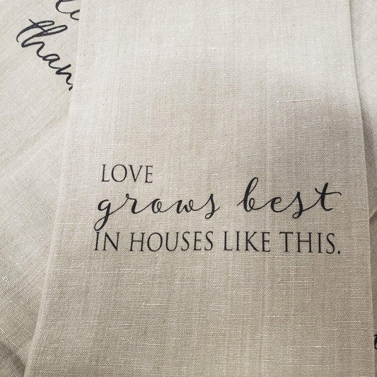 Tea Towel Houses Like This