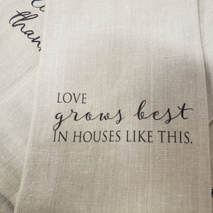 Tea Towel Houses Like This