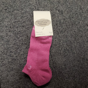 Adult  Ankle Socks that Promote Breast Cancer Prevention -