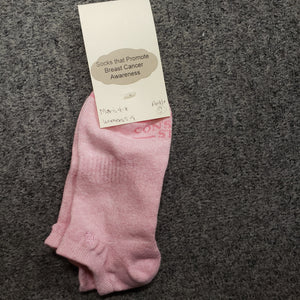 Adult  Ankle Socks that Promote Breast Cancer Prevention -