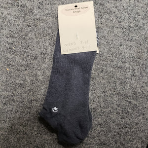 SS Adult Ankle Socks that Save Dogs