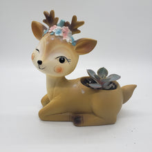 Load image into Gallery viewer, Resin Reindeer Succulent Planter
