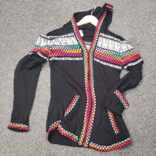 Load image into Gallery viewer, Alpaca Hooded Sweater Zip Up Cardigan
