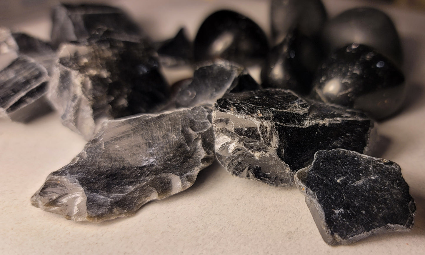 Black Obsidian Stone