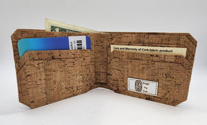 Cork wallet- Bi-fold