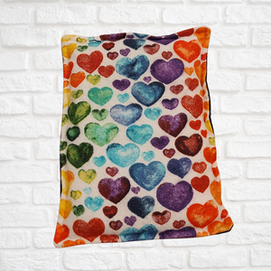Multicolored hearts Boo Boo bag