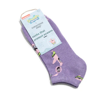 SpongeBob Ankle Socks that Protect Oceans