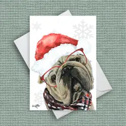 Cute Dog Christmas Cards