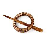 Mango Wood Hair Hoop & Pin