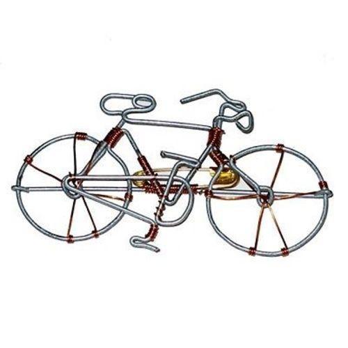 Recycled wire Bicycle Pin